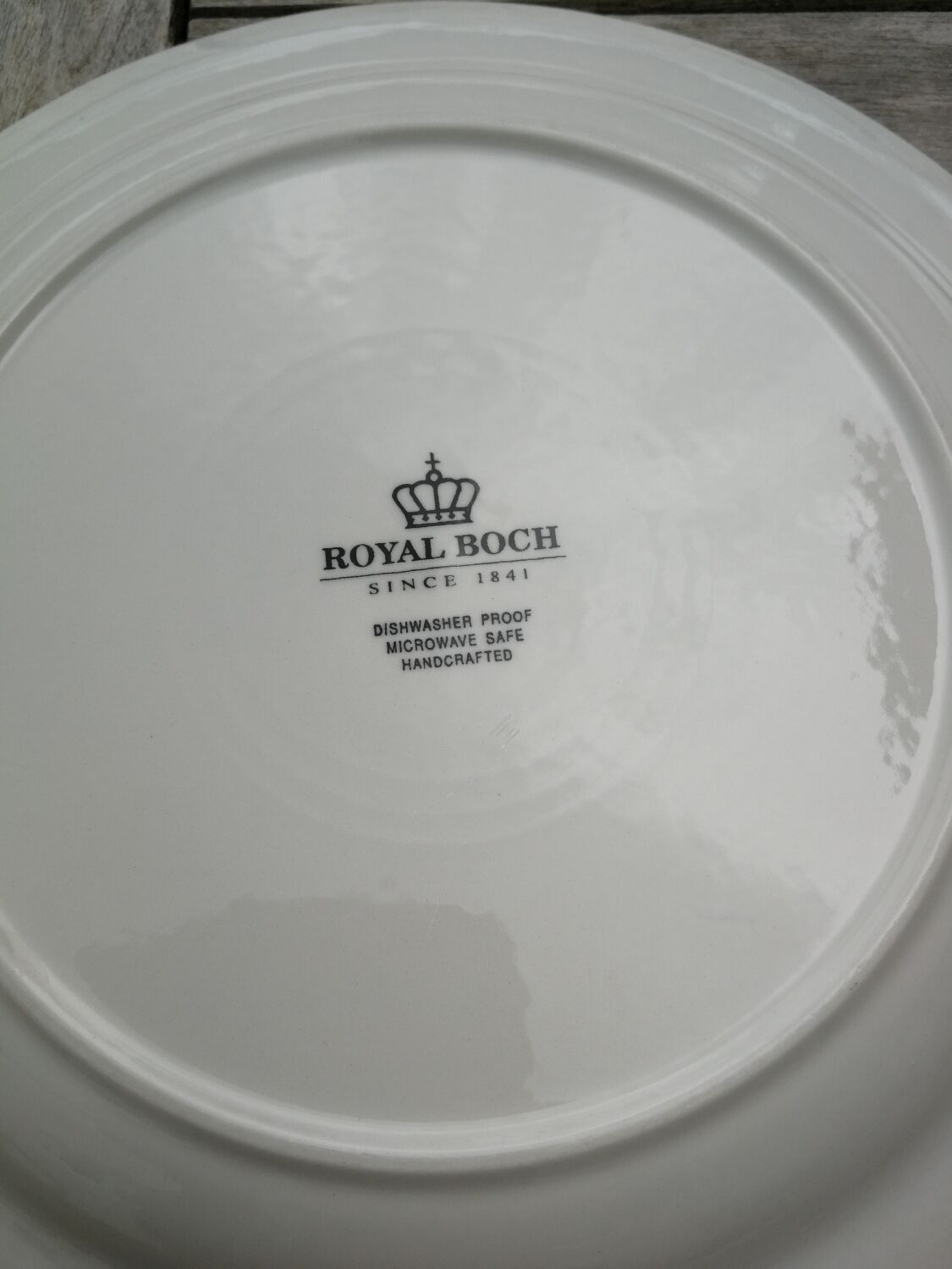 Set of 9 flat plates Copenhagen from Royal Boch