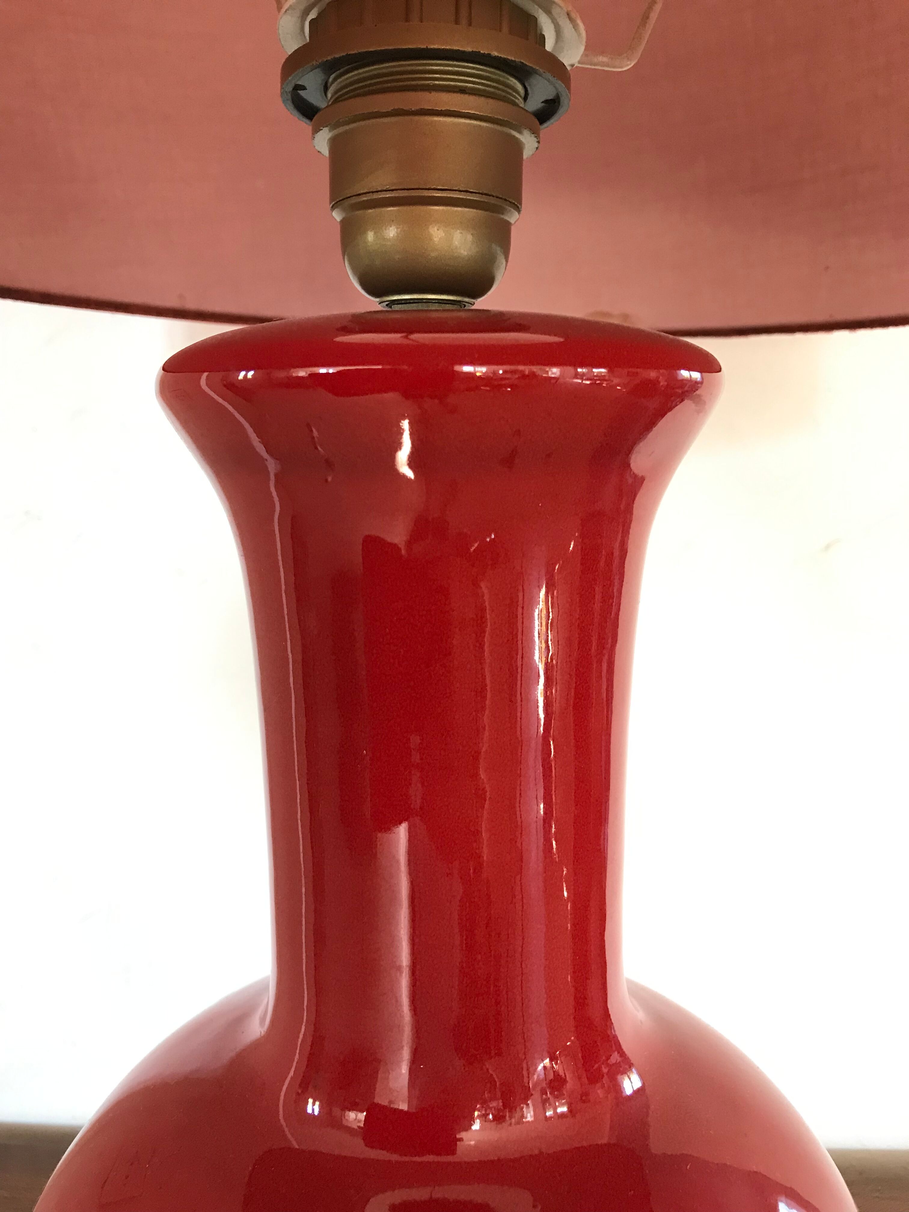 Vintage ceramic lamp