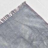 5x7 distressed gray blue hemp carpet232x156cm