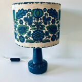 70s blue lamp