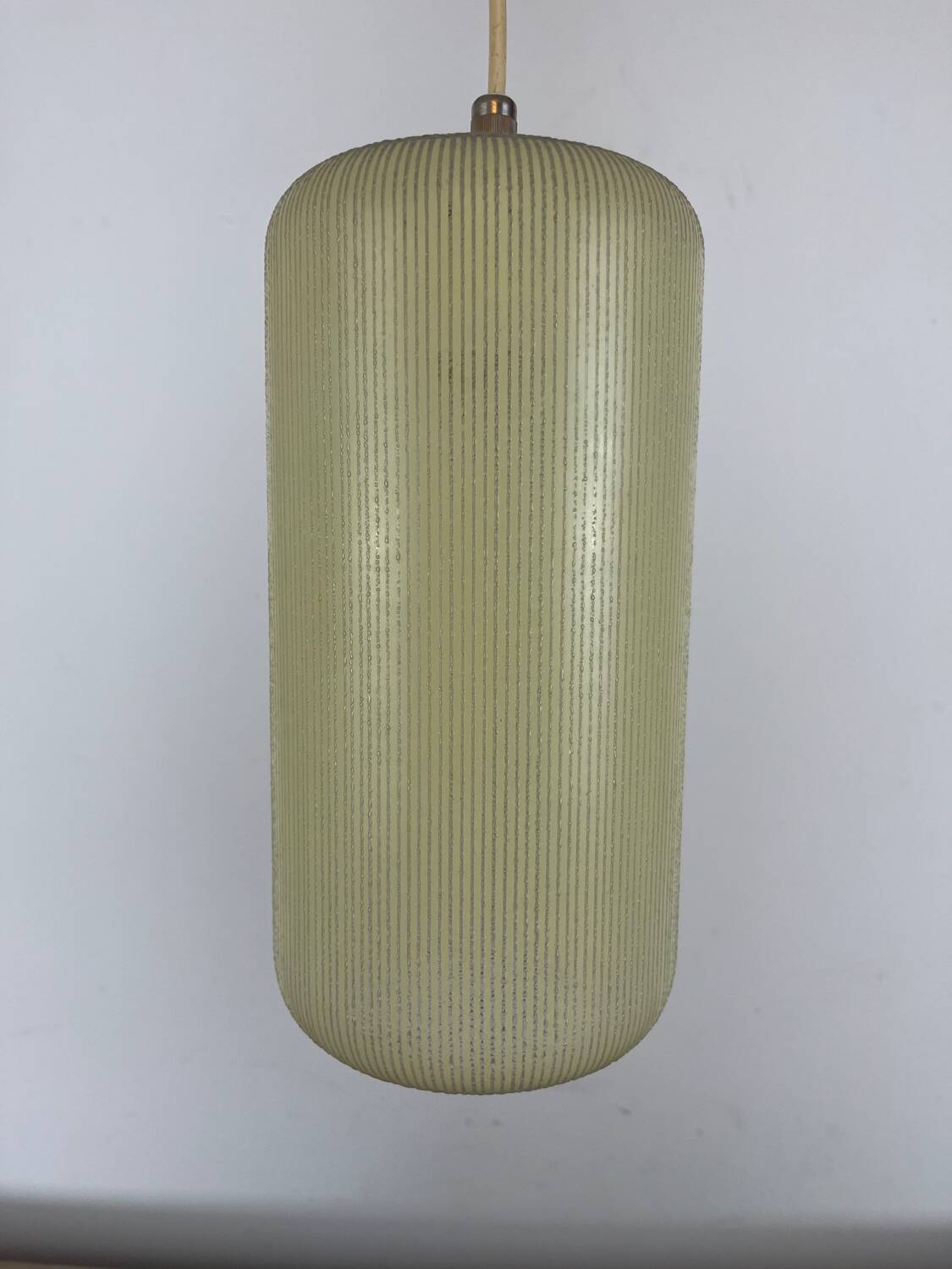 Opaline pendant light from the 1950s.