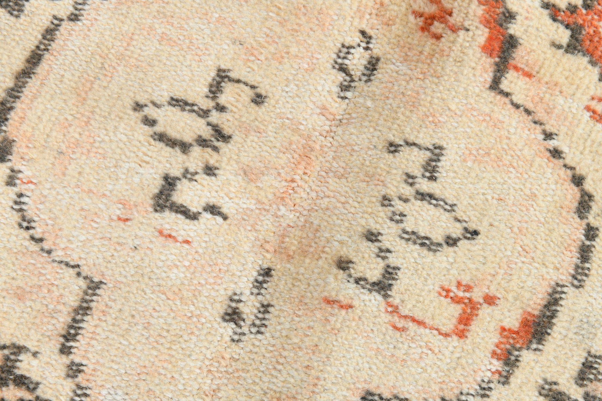 5x9 Madallion Pastel Vintage Rug, 263x160Cm