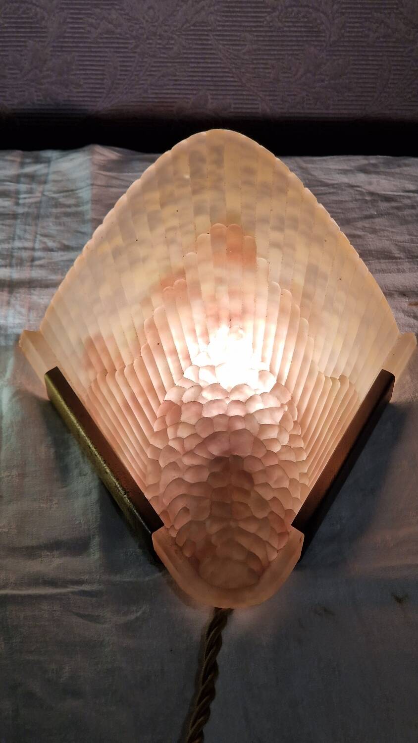 Paire d'appliques de style art deco