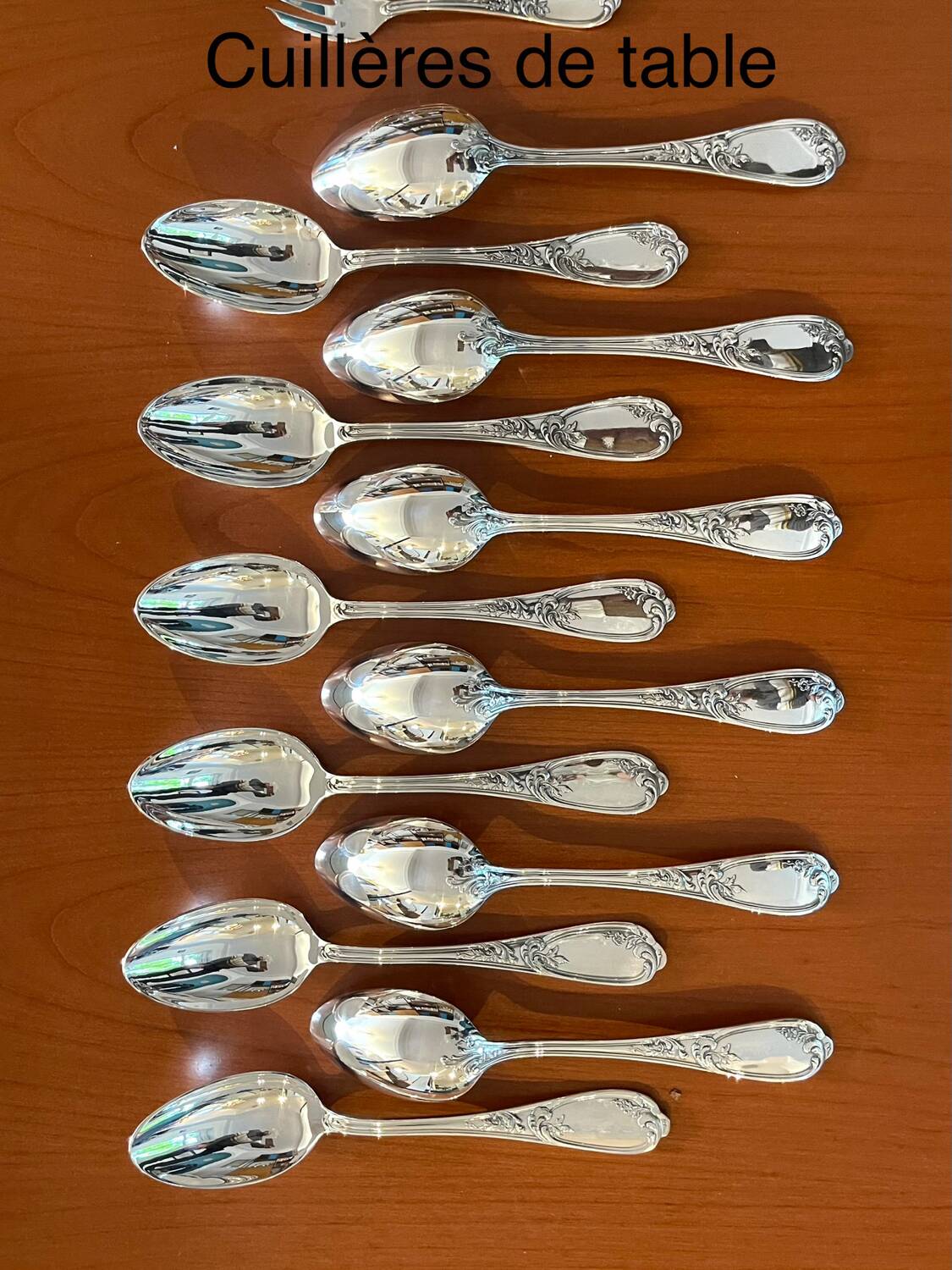 Ercuis Fontenoy 41-piece cutlery set, new condition