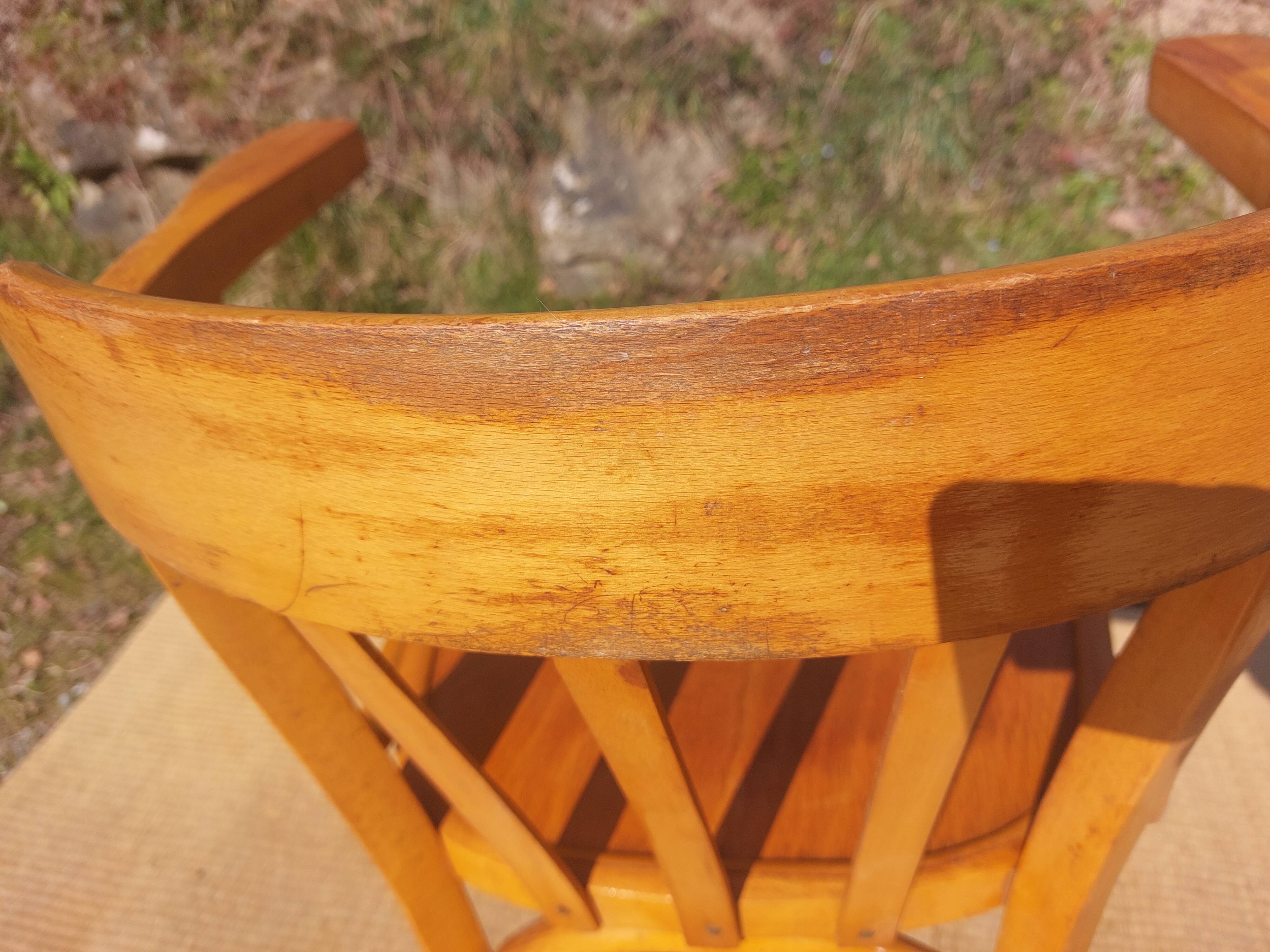 Luterma wooden armchair