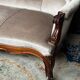 Victorian sofa. Solid mahogany.