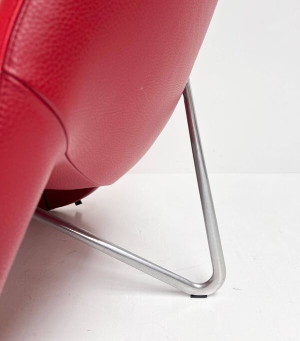 Fauteuil lounge Leolux Sella par Patrick Belli, années 2010.