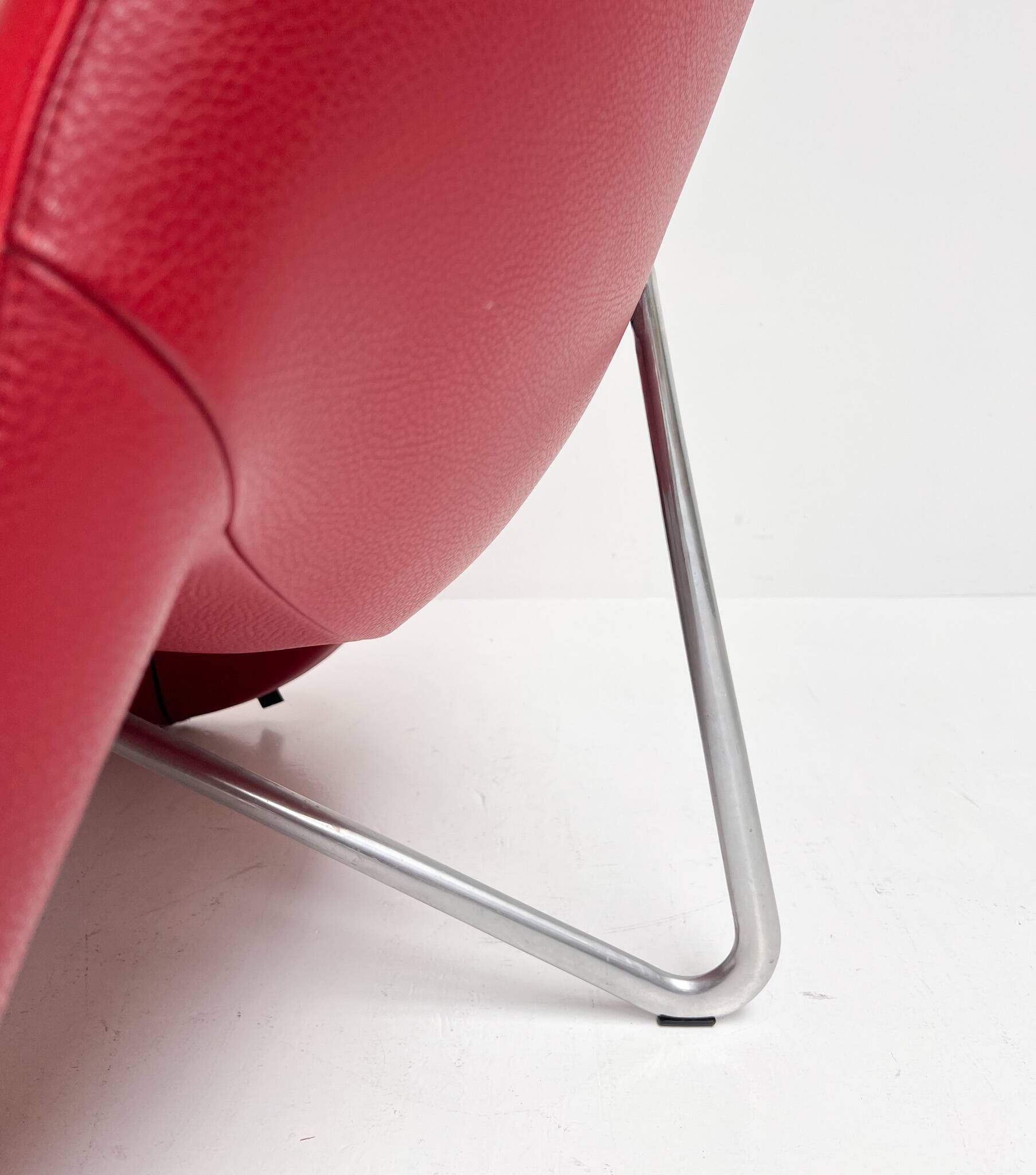 Fauteuil lounge Leolux Sella par Patrick Belli, années 2010.