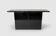 Black lacquered 4-drawer cabinet by David Lange with a lacquered top.