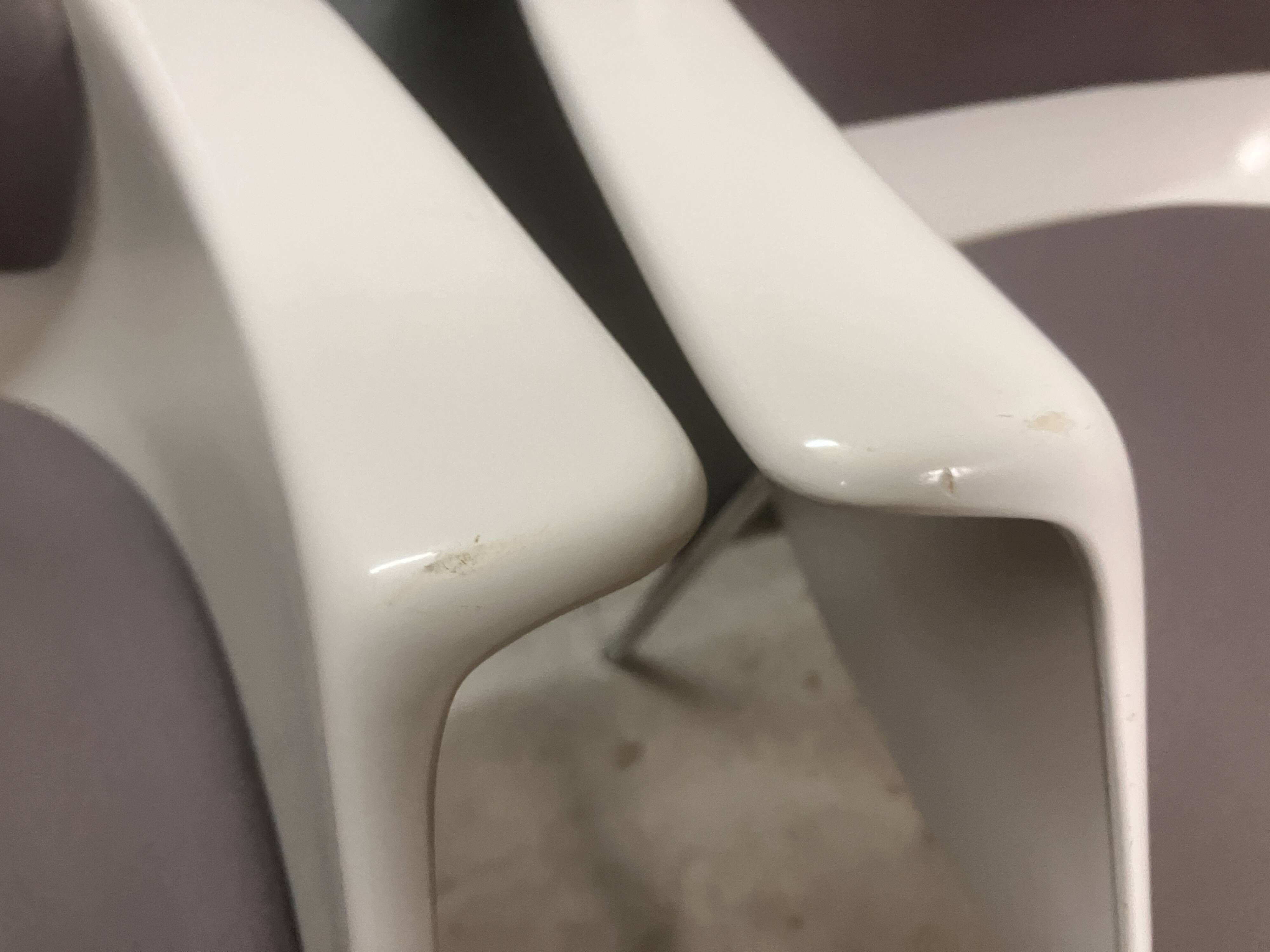 Space Age vintage bucket Chair Georg Leowald Wilkhahn