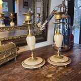 Pair of candle holders early 20th