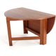 Table de salle à manger pliante en teck danois « Skovlund » - style moderne du milieu du siècle