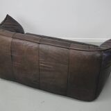 Brown Leather Andes Sofa by Gerard van den Berg for Montis, 1970s