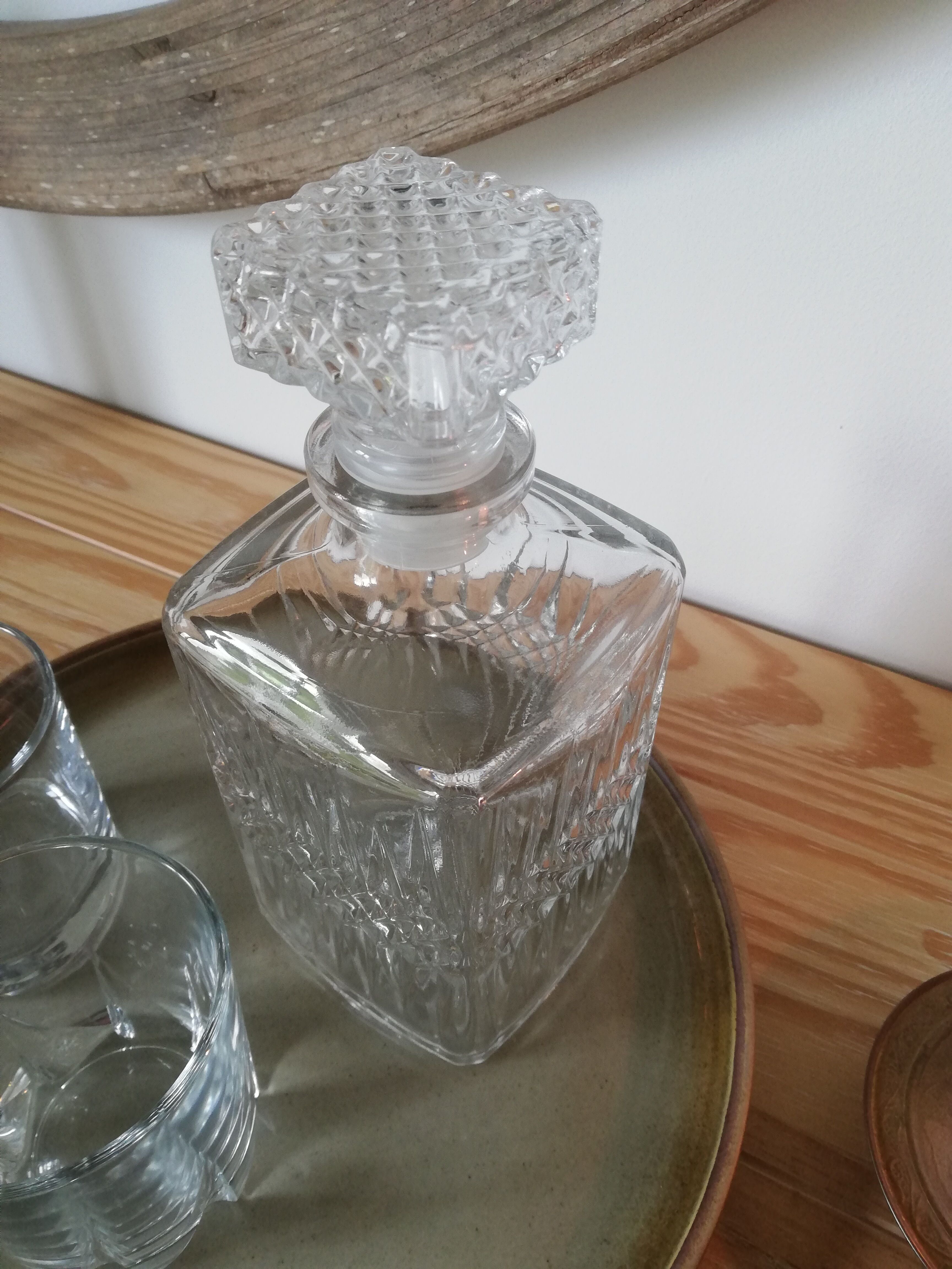 Vintage whisky decanter