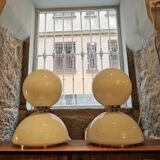 Set de 2 lampes de table espagnoles vintage
