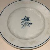 9 assiettes anciennes Longwy, 1930