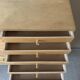 Vintage 20-drawer craft cabinet, 1960s in raw wood