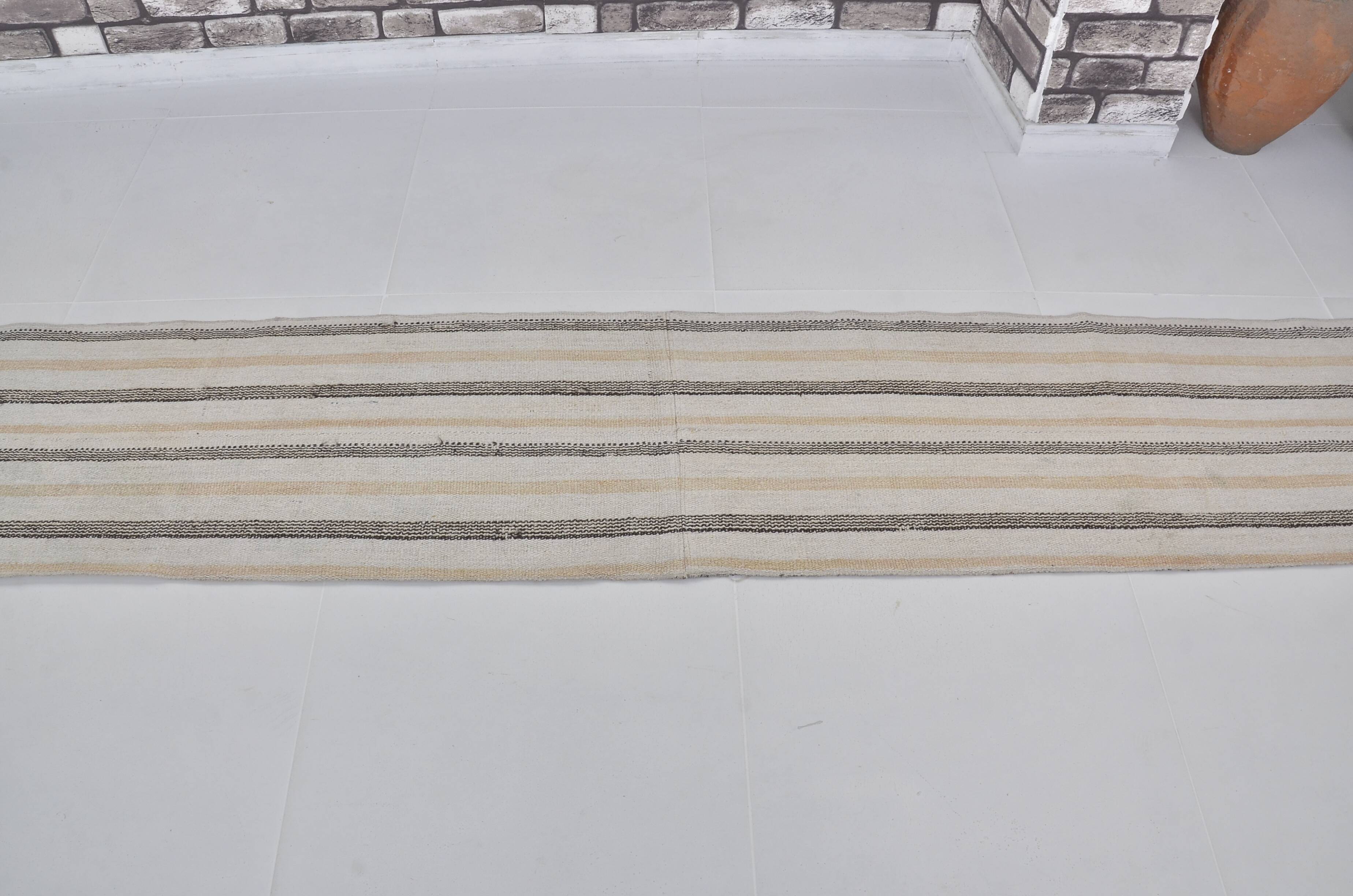 Vintage Stripe Hmep Kilim Runner sku3811