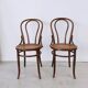 Paire de chaises cannées Fischel bistro