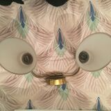 Wall light double gold