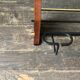 Product BHV Teak and brass coat rack 1960