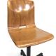 Woodmark vintage galvanitas Pagholz adjustable rotary work chair