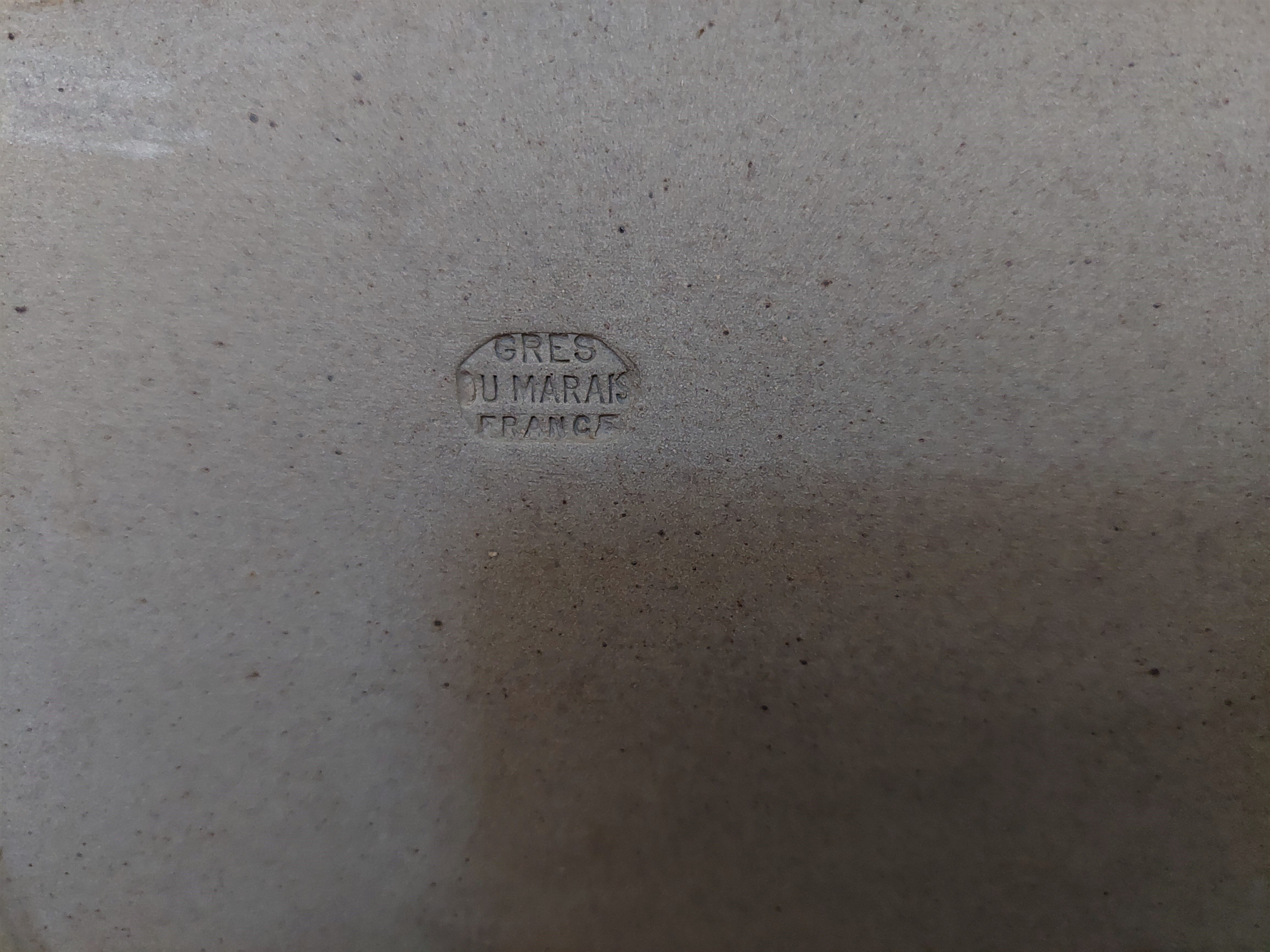 Vintage fruit cup sandstone of the Marais XXth