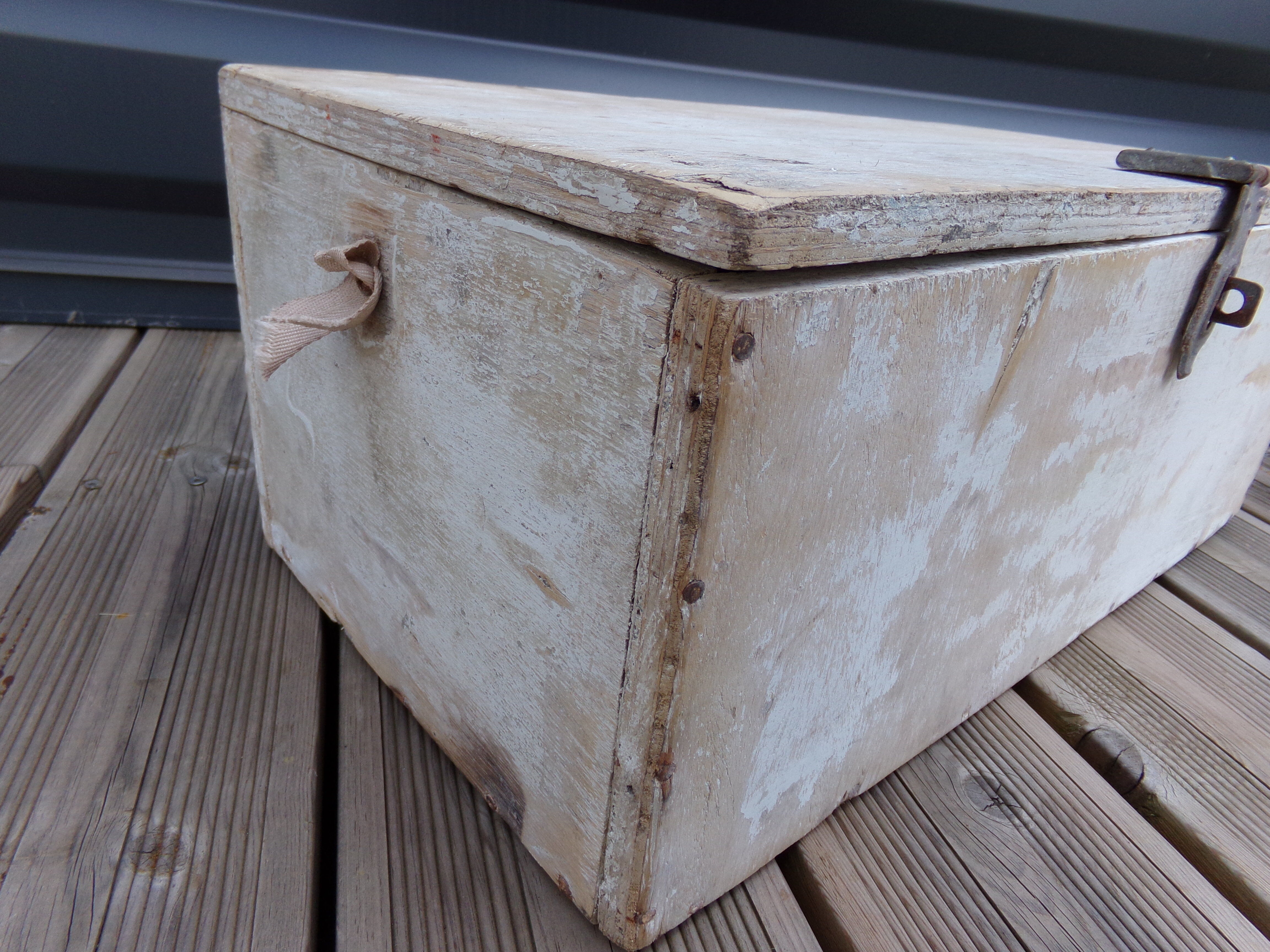 Wooden storage chest