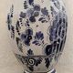 Vintage Delft Vase/Potiche, Hand-Painted and Signed