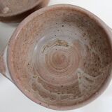 Bowls with ears, stoneware, set of three