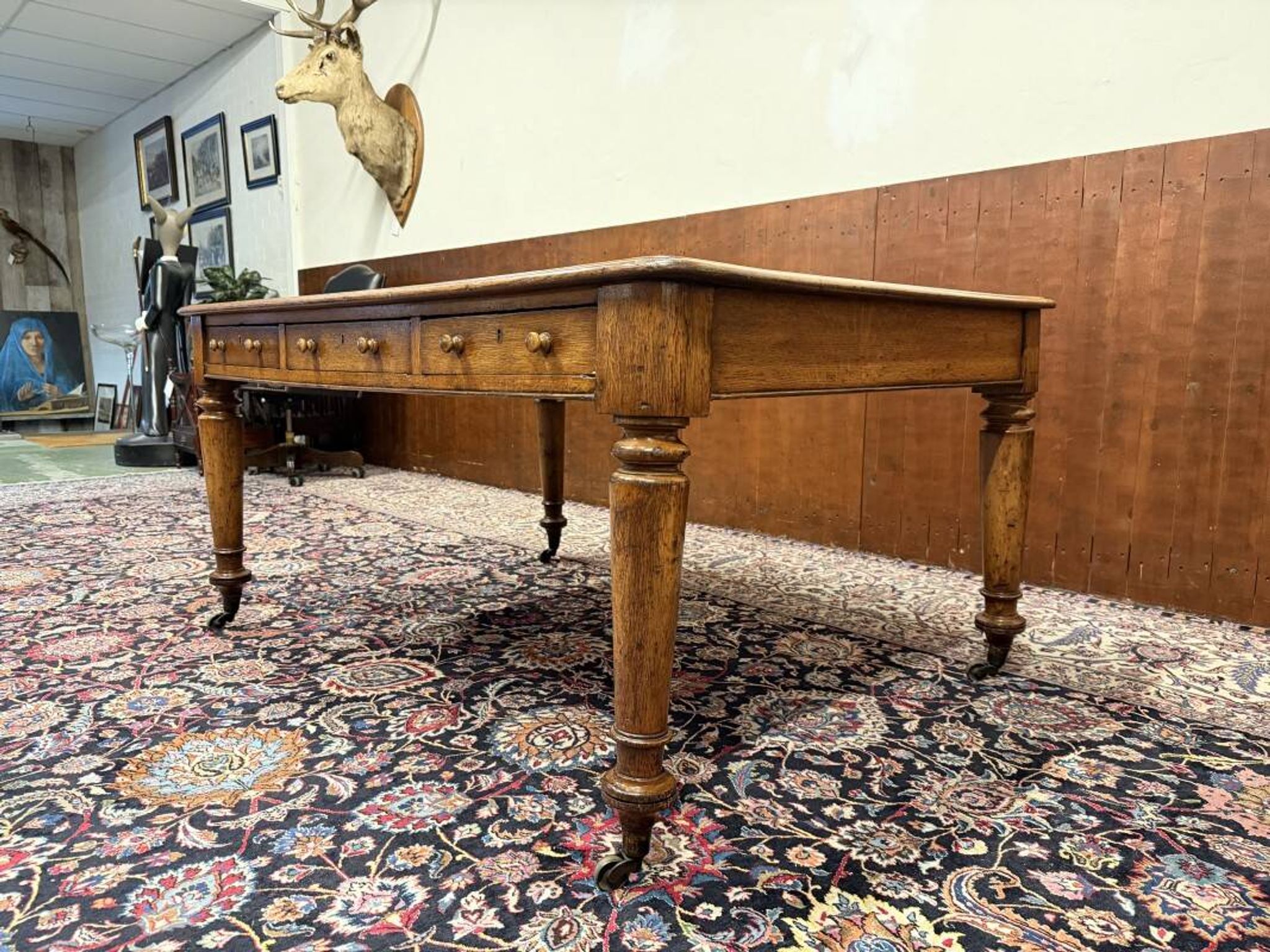 Classic English Writing Desk Partnerdesk
