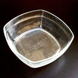 1970s Arcoroc Dish Transparent Glass SF (French Salted Meat) B Poussin