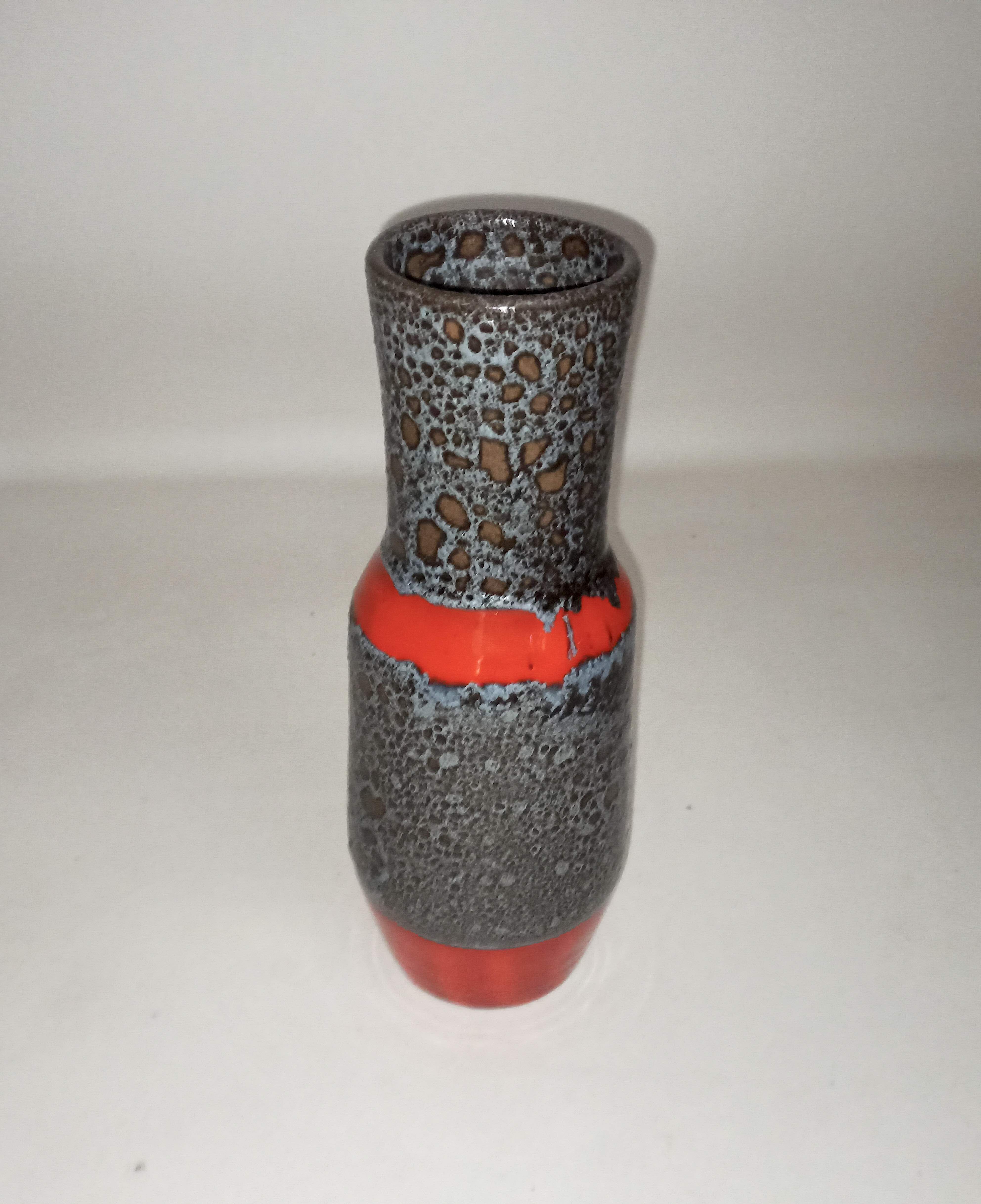 Vase céramique Fat Lava Hauteur 31 cm