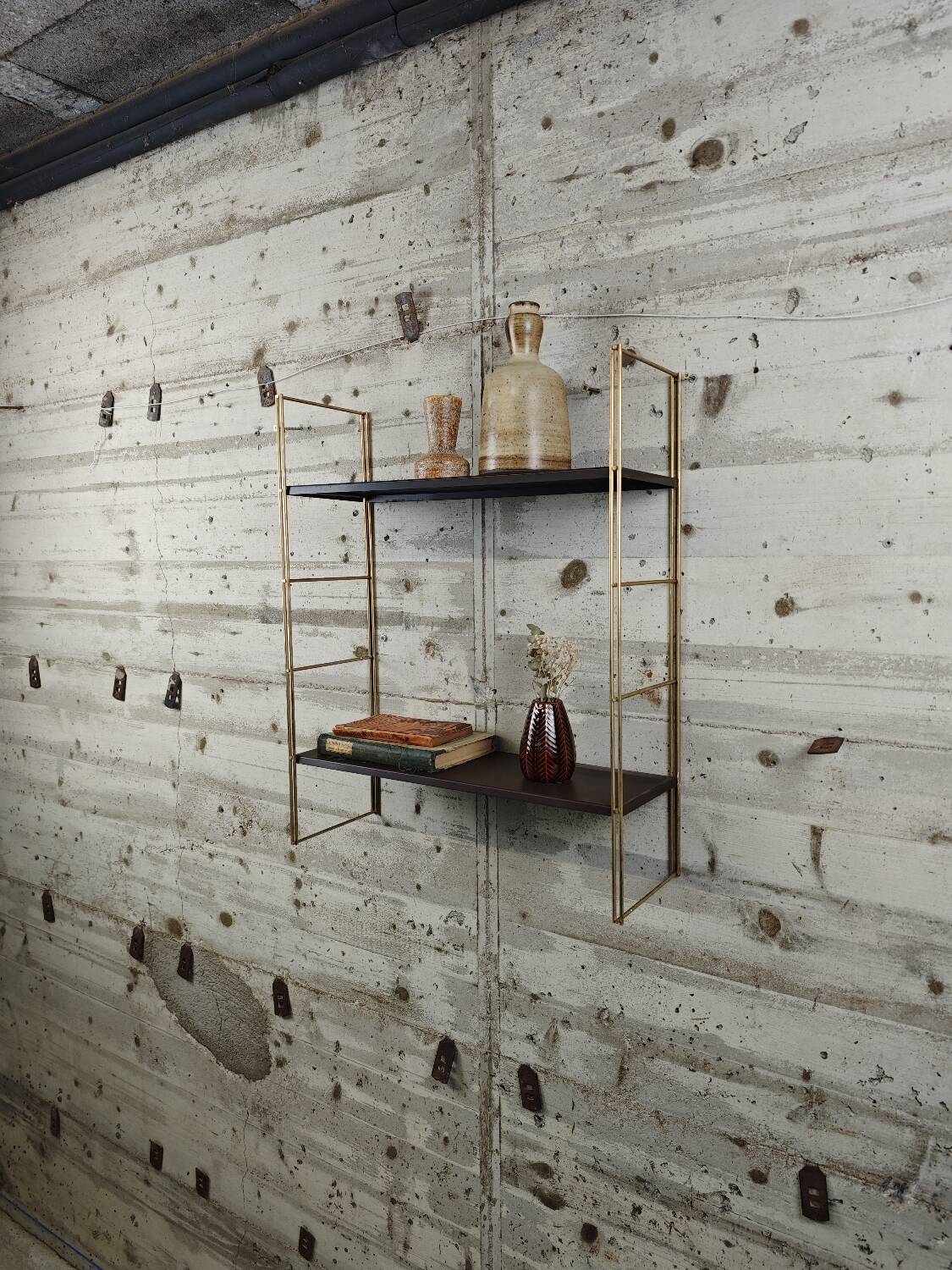 Vintage wall shelf