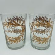 2 glasses napoleon iii love and happiness enhanced gold late xix eme