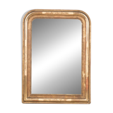 Mirror with Floral Etchings