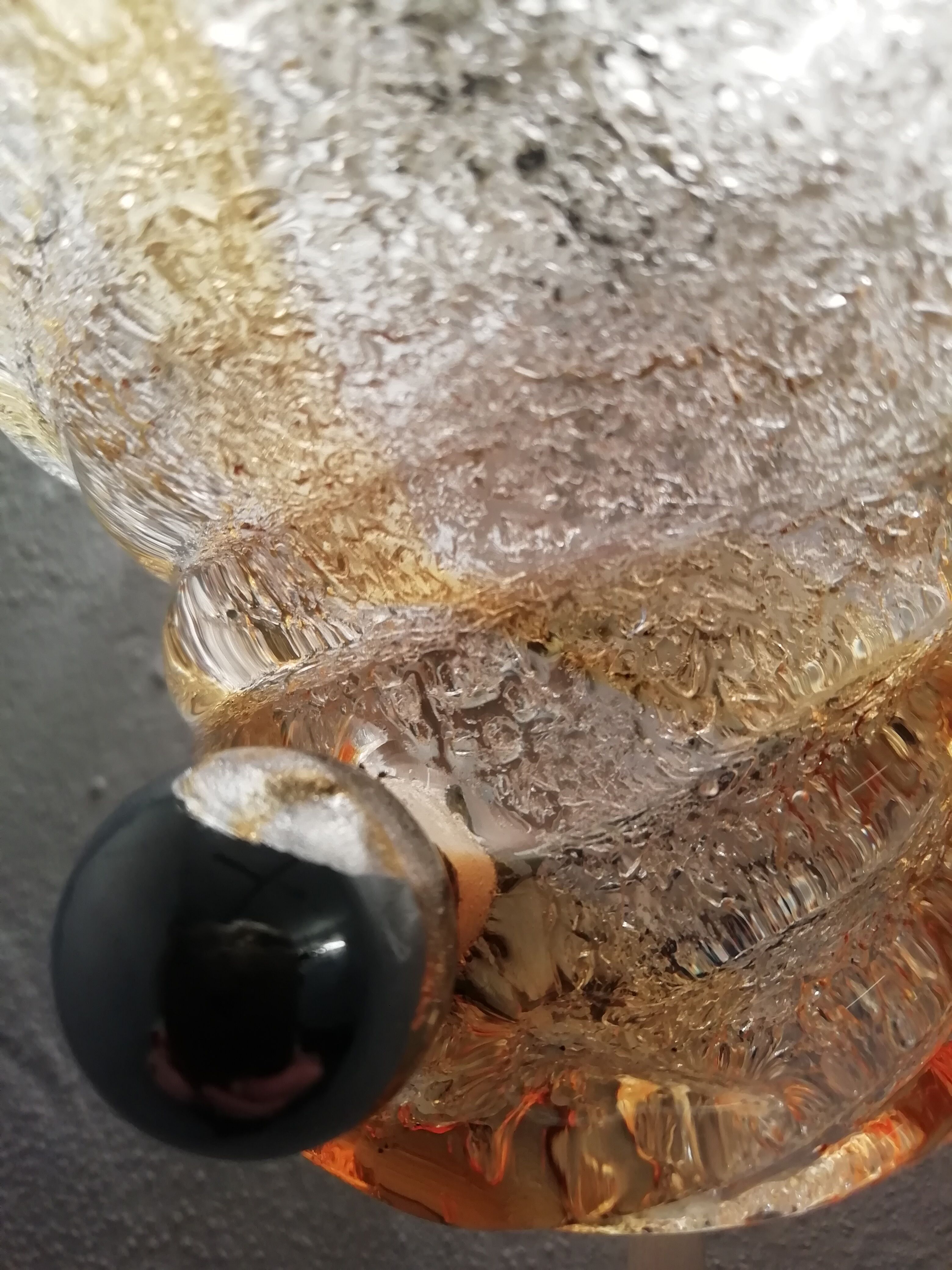 Mazzega sconce in Murano crystal