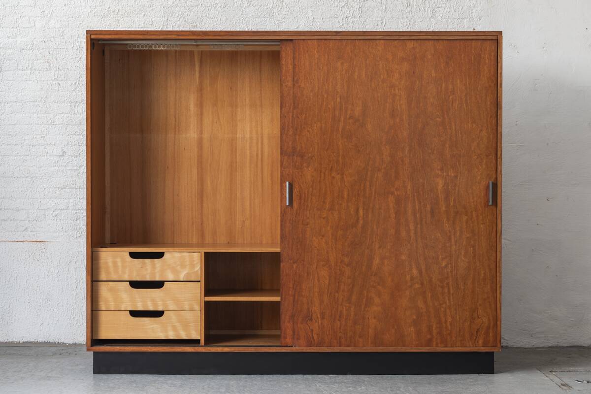 Wardrobe by Alfred Hendrickx for Belform, Belgian design, 1960s