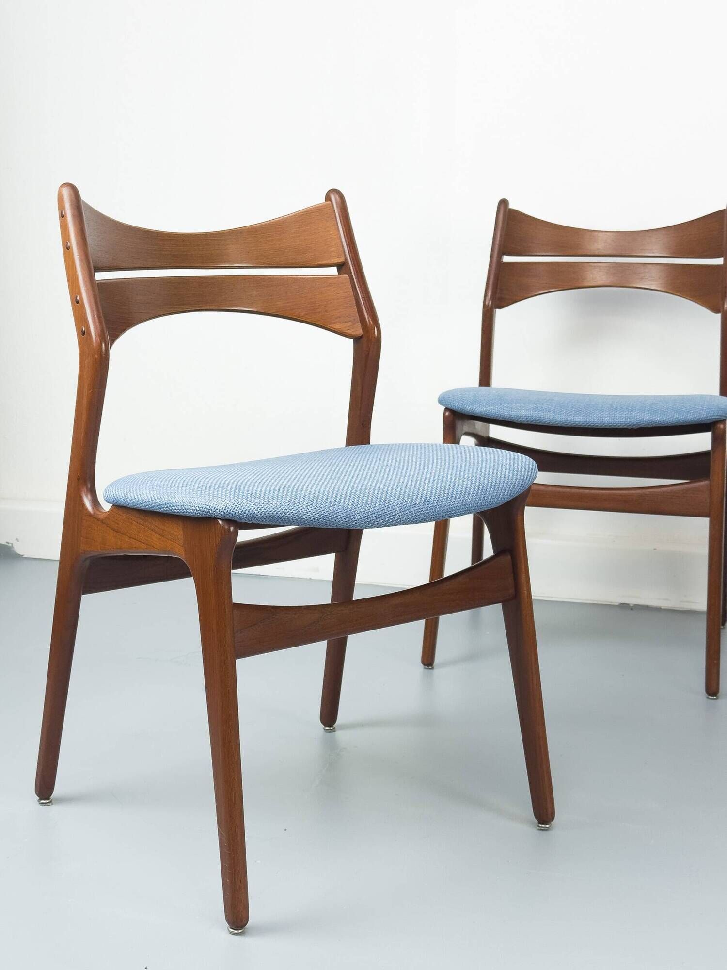 Set of 6 Teak Dining Chairs by Erik Buch for Chr. Christensens Møbelfabrik