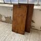 Table de ferme XIXème chêne 270cm avec allonges