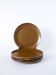Set of 5 dessert plates in stoneware, 1970 - 19 cm