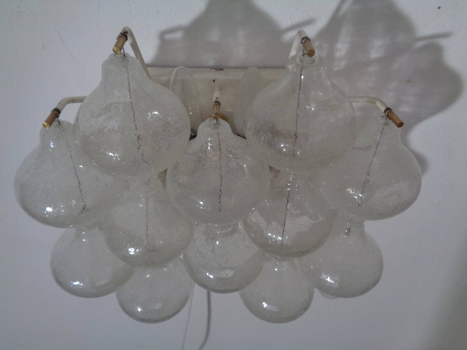 Austrian Tulipan Sconce by J. T. Kalmar for Kalmar Franken KG, 1960s