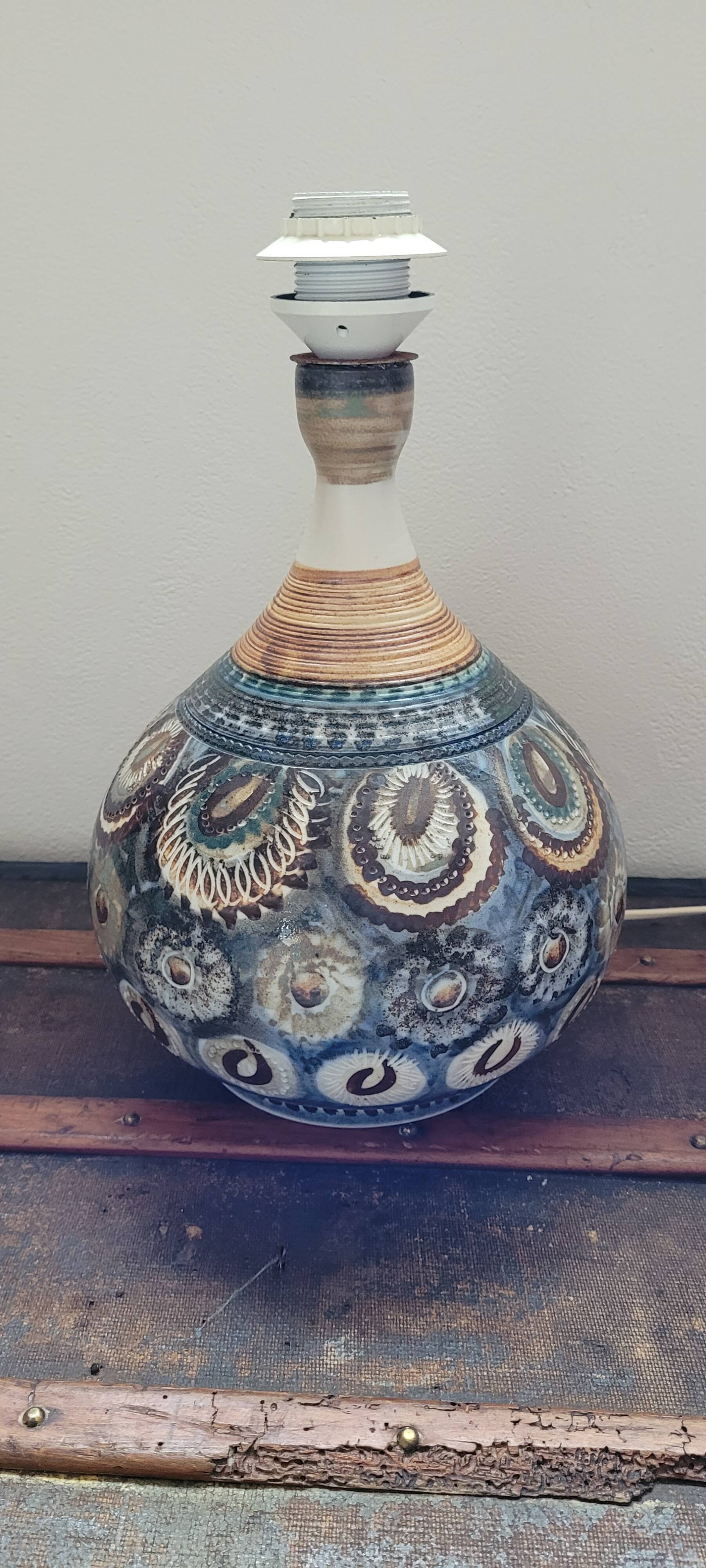 Lampe céramique Courjault La Cerisaie