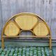 Rounded rattan and cane headboard Ava Maisons du Monde 160cm