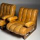 Vintage Italian armchairs 1970-1980