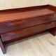 Scandinavian vintage low chest of drawers