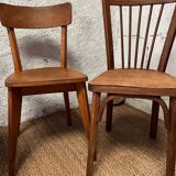 4 vintage bistro chairs