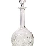 Carafe en cristal taillé de Saint-Louis, modèle Chantilly, n°144, France