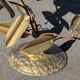 Vintage Brass Flower Floor Lamp - Hollywood Regency Style 1960s/1970s