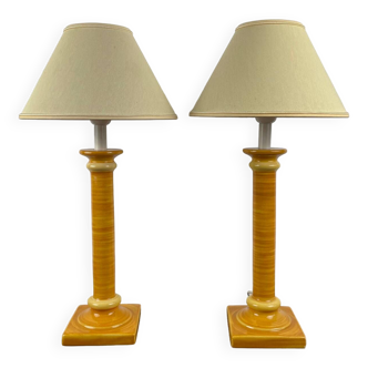 Pair of lamps Louis Drimmer